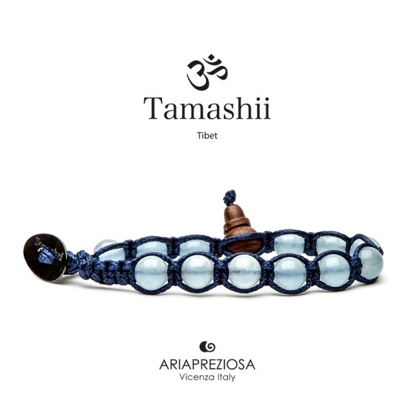 Bracciale Tamashii Giada Azzurra - base Blu