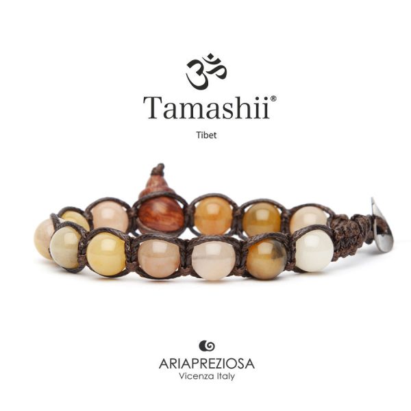 Bracciale Tamashii Gold Silk Jade