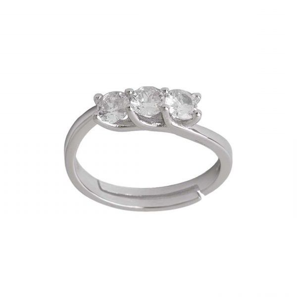 Anello in Argento Trilogy