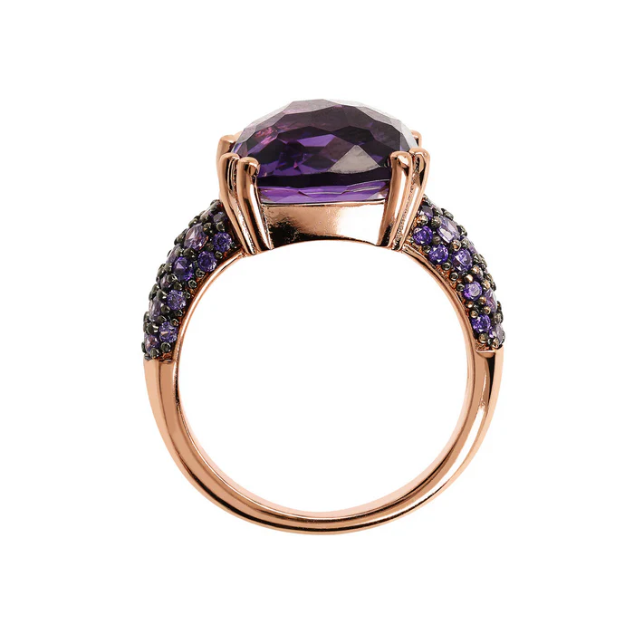 Anello Preziosa Prisma gem Viola - immagine 3