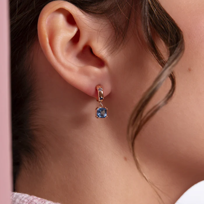 Orecchini Preziosa Prisma gem Blu - immagine 3
