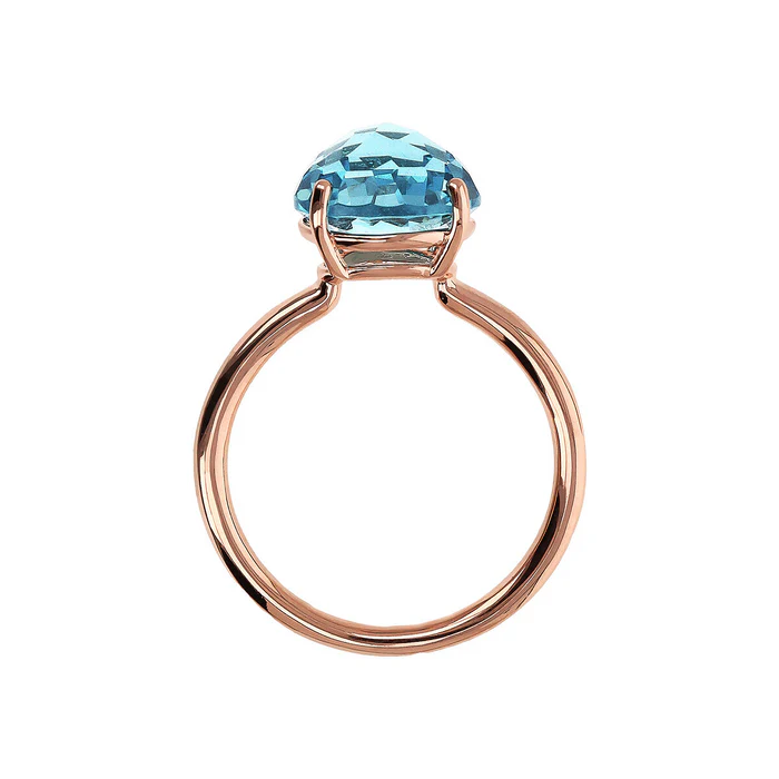 Anello Preziosa Prisma gem Azzurro - immagine 3