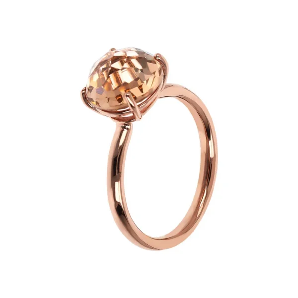 Anello Preziosa Prisma gem Ocra